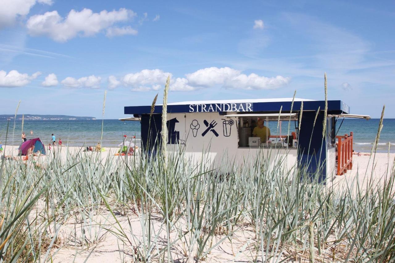 Aparthotel Ostsee Fewo 6 Balkon, Meerblick, Strand Binz Zewnętrze zdjęcie