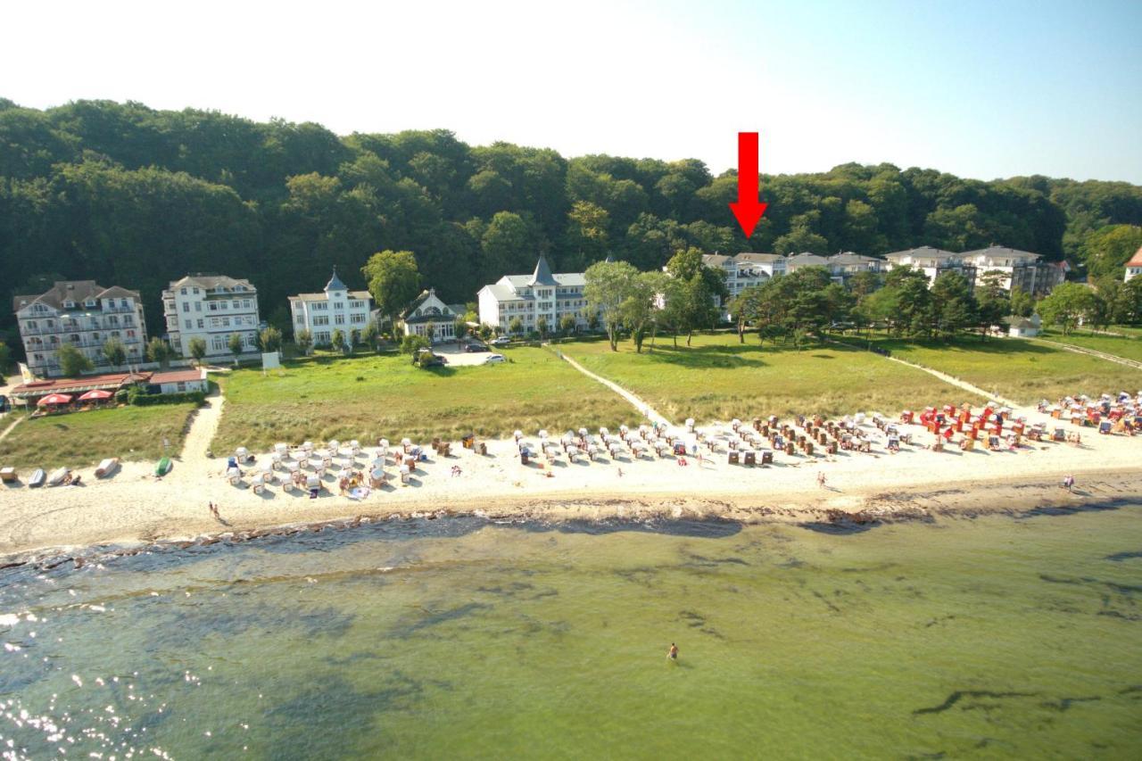 Aparthotel Ostsee Fewo 6 Balkon, Meerblick, Strand Binz Zewnętrze zdjęcie